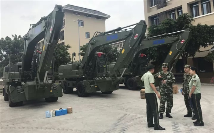 智邦攜手武警總隊，協(xié)助部隊應急搶險